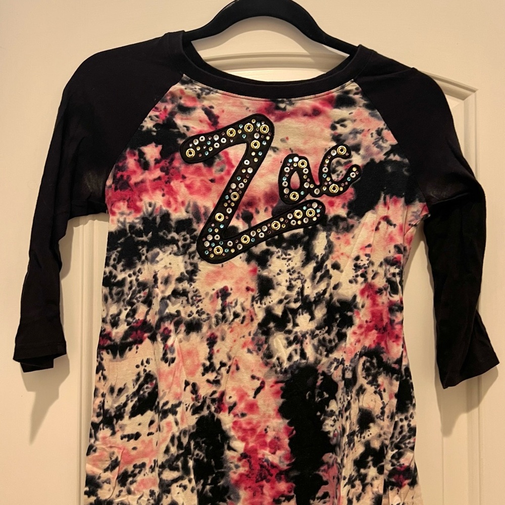 Zac Posen for Target Black and Pink Top